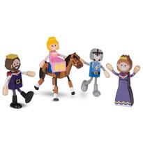 Set figurine flexibile Familia Regala - Melissa & Doug